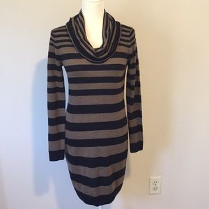 LOFT striped sweater dress